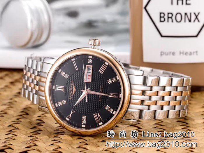 LONGINES浪琴 經典大三針 全自動機械 精品男士腕表 WSS2303